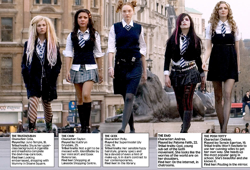 Is the promotion of stereotypes labels in films such as St Trinians giving